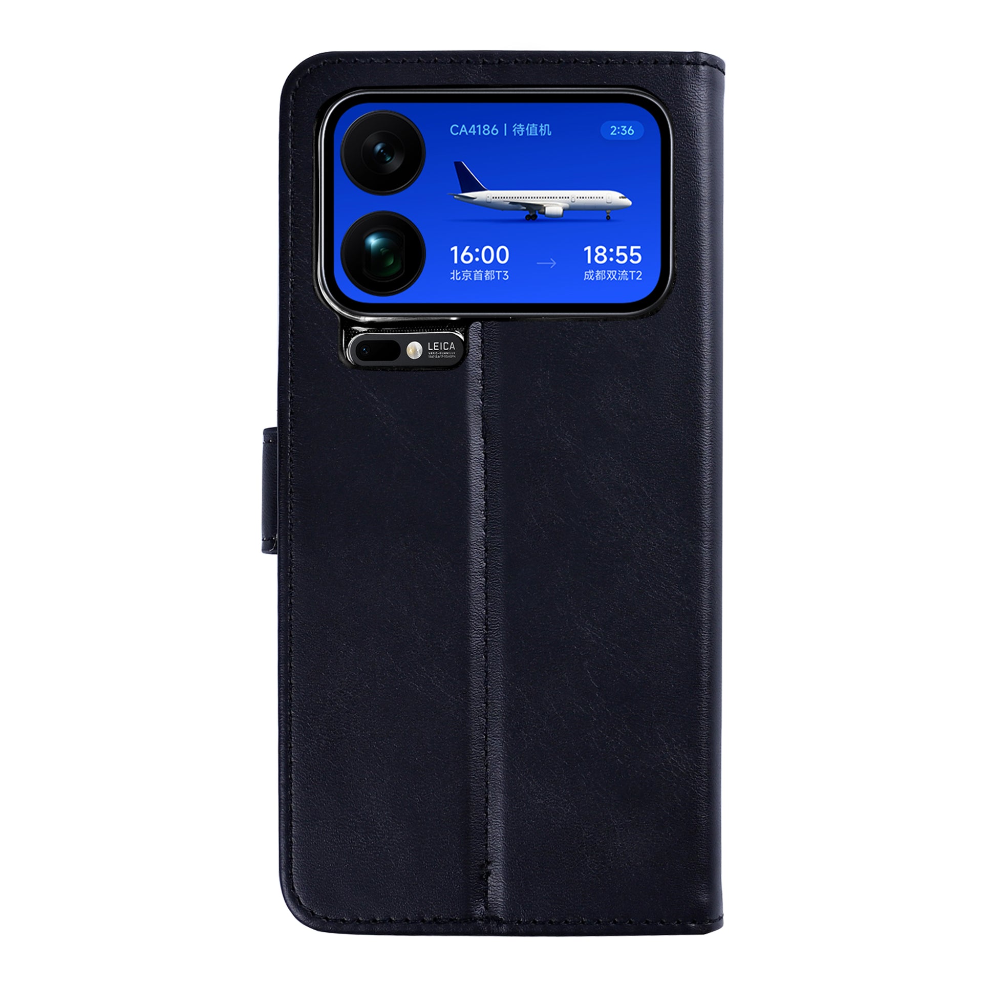 Rixus Bookcase For Xiaomi 17 Pro Max Black