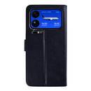 Rixus Bookcase For Xiaomi 17 Pro Max Black