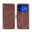 Rixus Bookcase For Xiaomi 17 Pro Max Brown