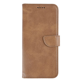 Rixus Bookcase For Xiaomi 17 Pro Max Light Brown