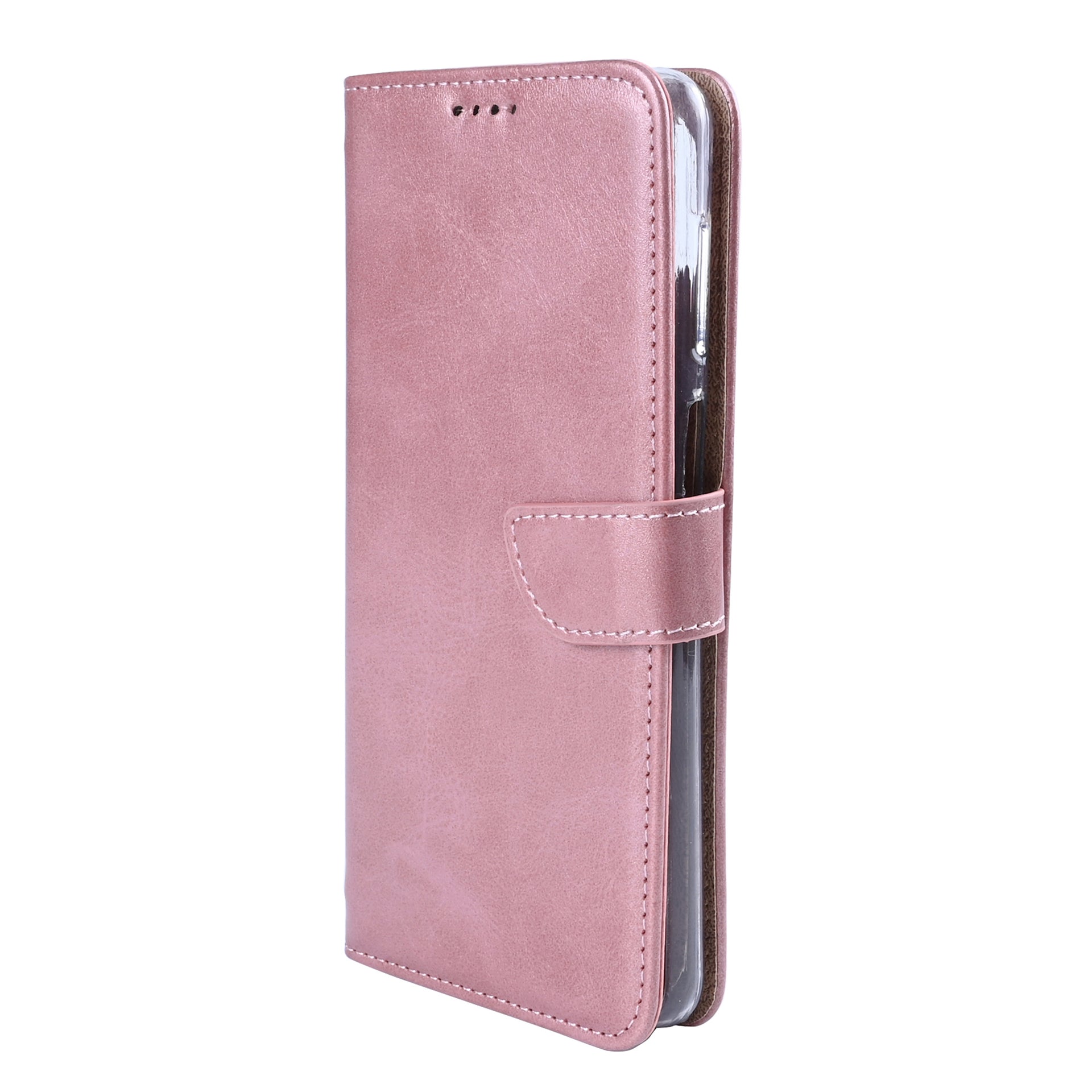 Rixus Bookcase For Xiaomi 17 Pro Max Pink