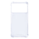 Rixus Anti-Burst Case For Samsung Galaxy S26 Edge Transparent