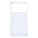 Rixus Anti-Burst Case For Samsung Galaxy S26 Edge Transparent