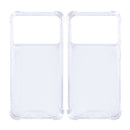 Rixus Anti-Burst Case For Samsung Galaxy S26 Edge Transparent