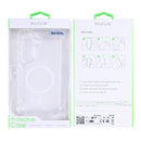Rixus Anti-Burst Case With MagSafe Compatible For Samsung Galaxy S26 Transparent