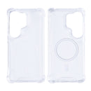 Rixus Anti-Burst Case With MagSafe For Samsung Galaxy S26 Ultra Transparent