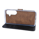 Rixus Bookcase For Samsung Galaxy S26 Black