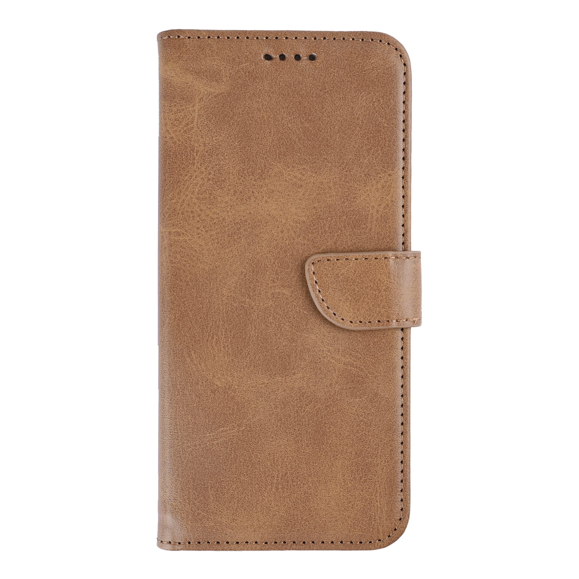 Rixus Bookcase For Samsung Galaxy S26 Light Brown