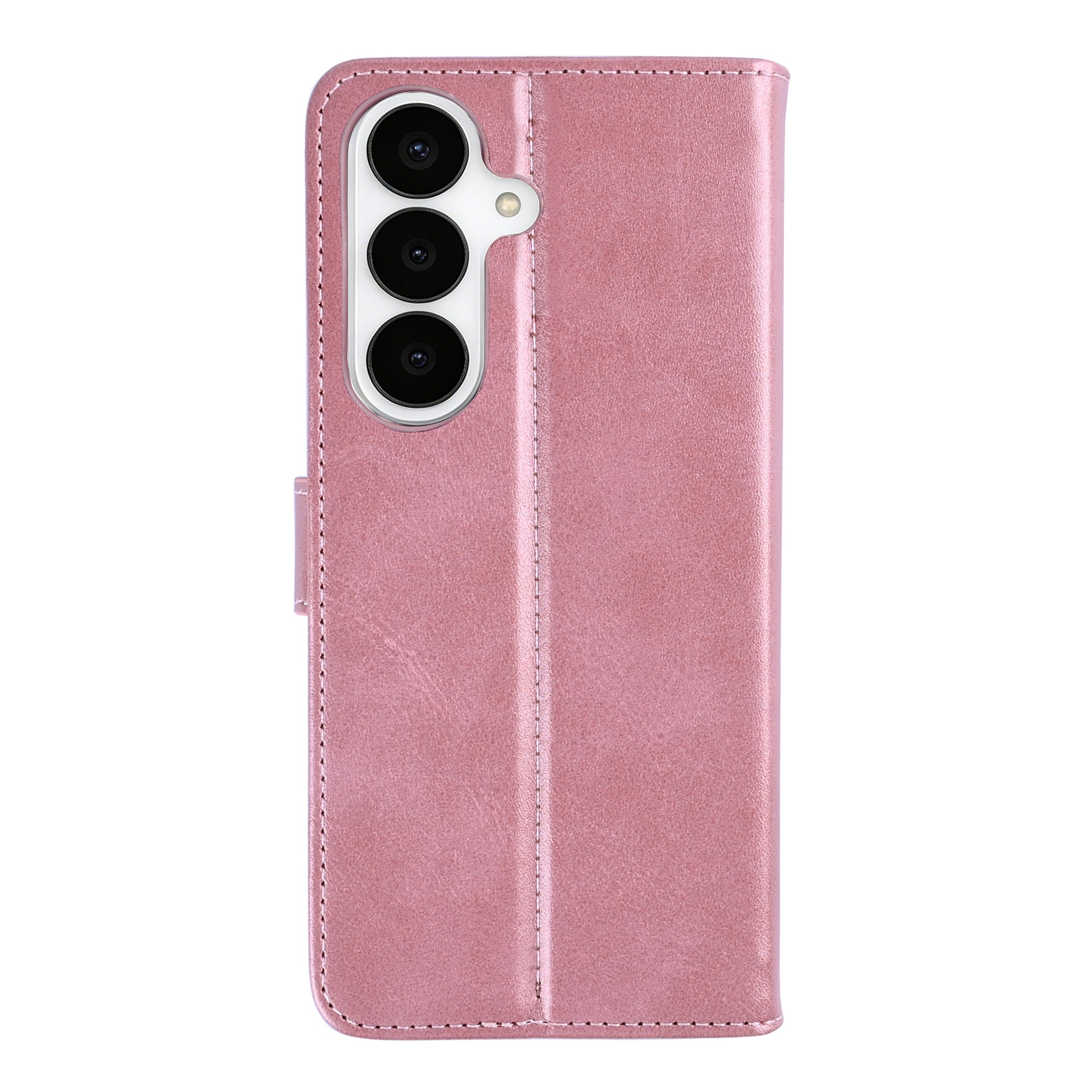 Rixus Bookcase For Samsung Galaxy S26 Pink