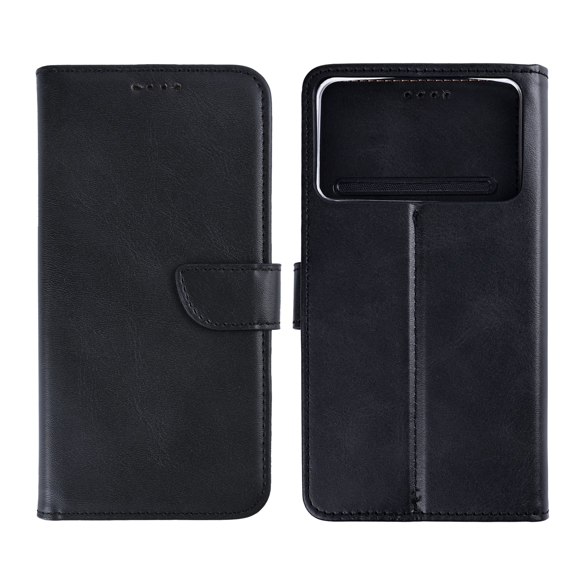 Rixus Bookcase For Samsung Galaxy S26 Ultra Black