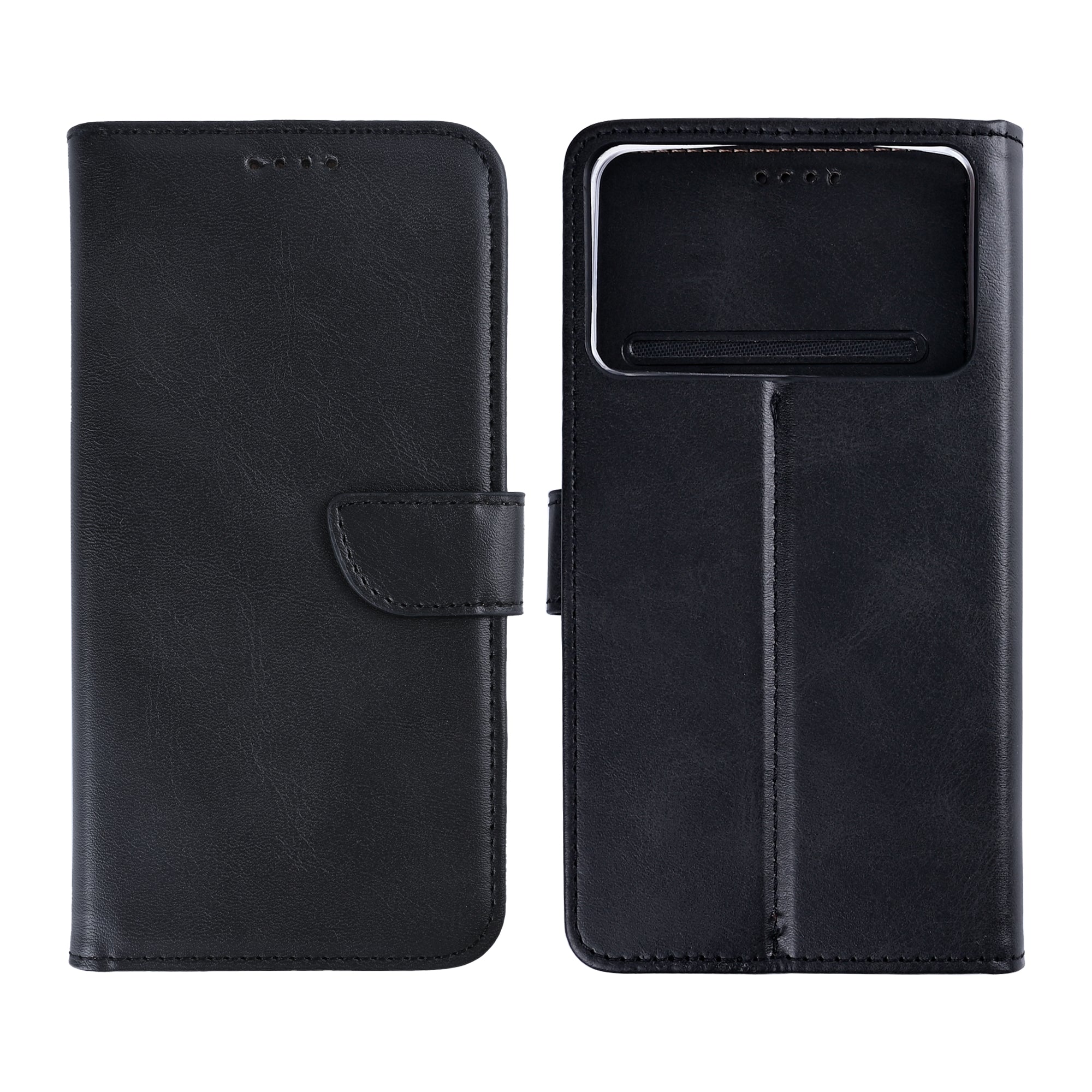 Rixus Bookcase For Samsung Galaxy S26 Ultra Black