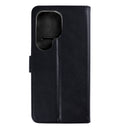 Rixus Bookcase For Samsung Galaxy S26 Ultra Black