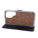 Rixus Bookcase For Samsung Galaxy S26 Ultra Black