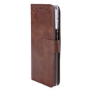 Rixus Bookcase For Samsung Galaxy S26 Ultra Brown