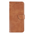 Rixus Bookcase For Samsung Galaxy S26 Ultra Light Brown