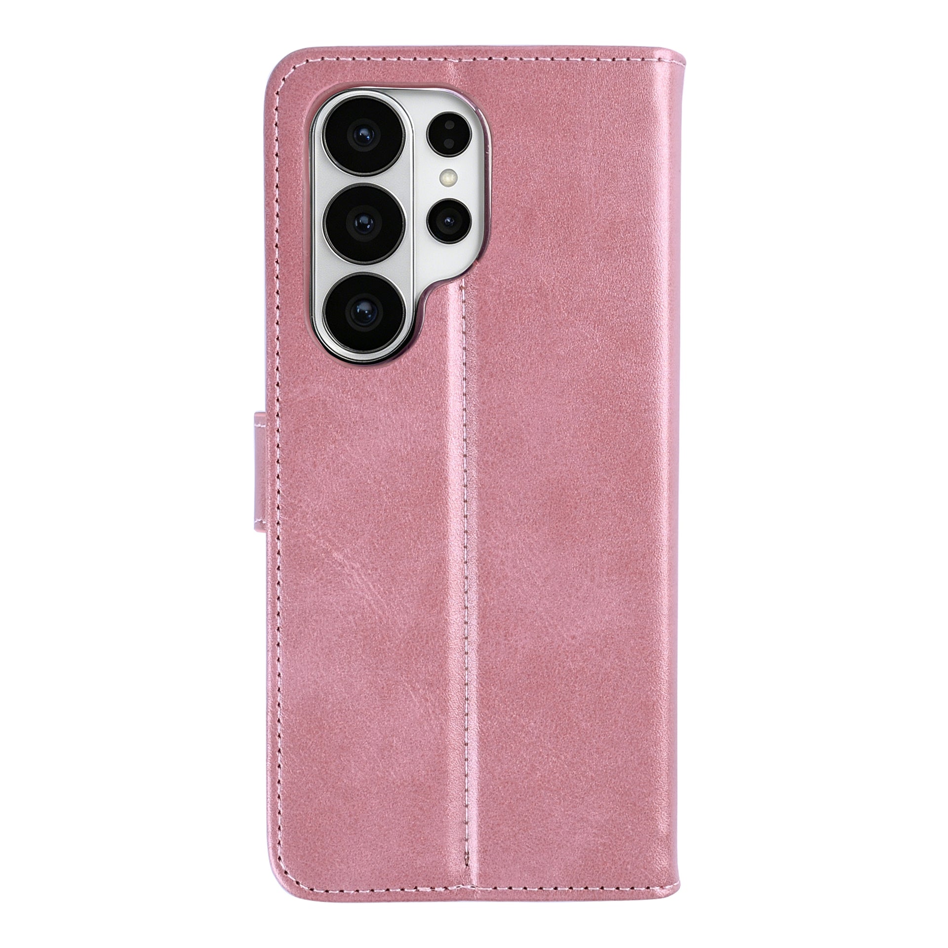 Rixus Bookcase For Samsung Galaxy S26 Ultra Pink
