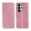 Rixus Bookcase For Samsung Galaxy S26 Ultra Pink