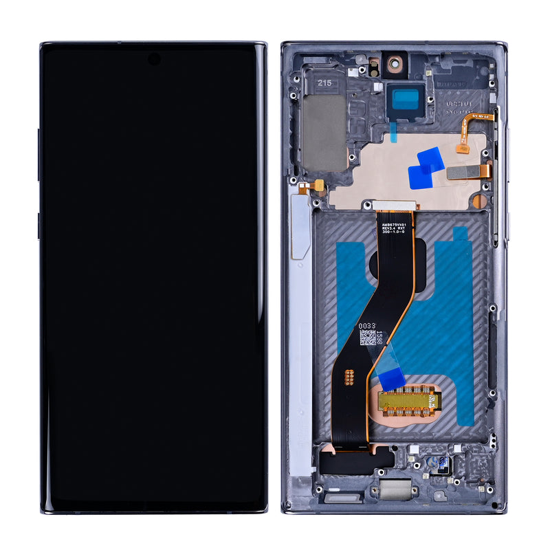 Samsung Galaxy Note 10 Plus N975F Display And Digitizer With Frame Aura Glow Soft-OLED