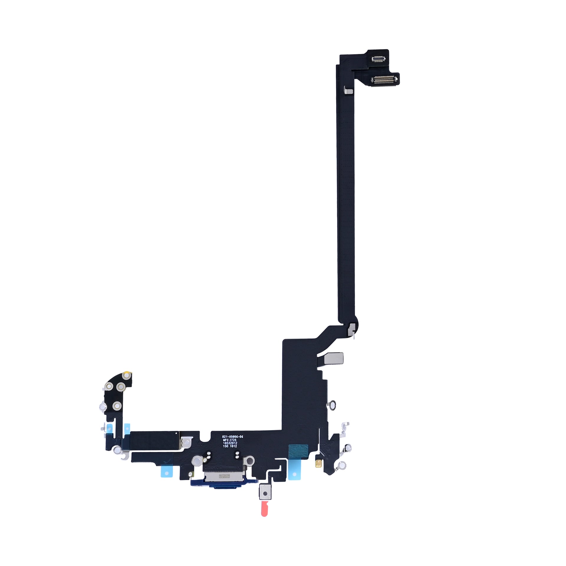 For Apple iPhone 17 Pro Max System Charging Flex Deep Blue Pulled