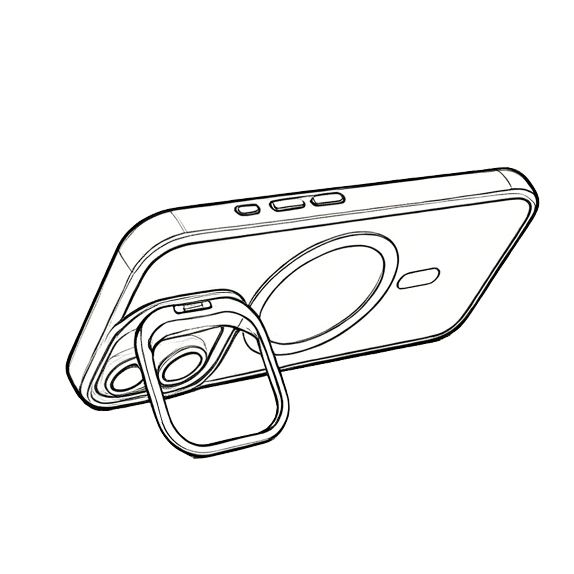 Rixus Classic 03 Case With MagSafe Compatible For Apple iPhone 17 Orange