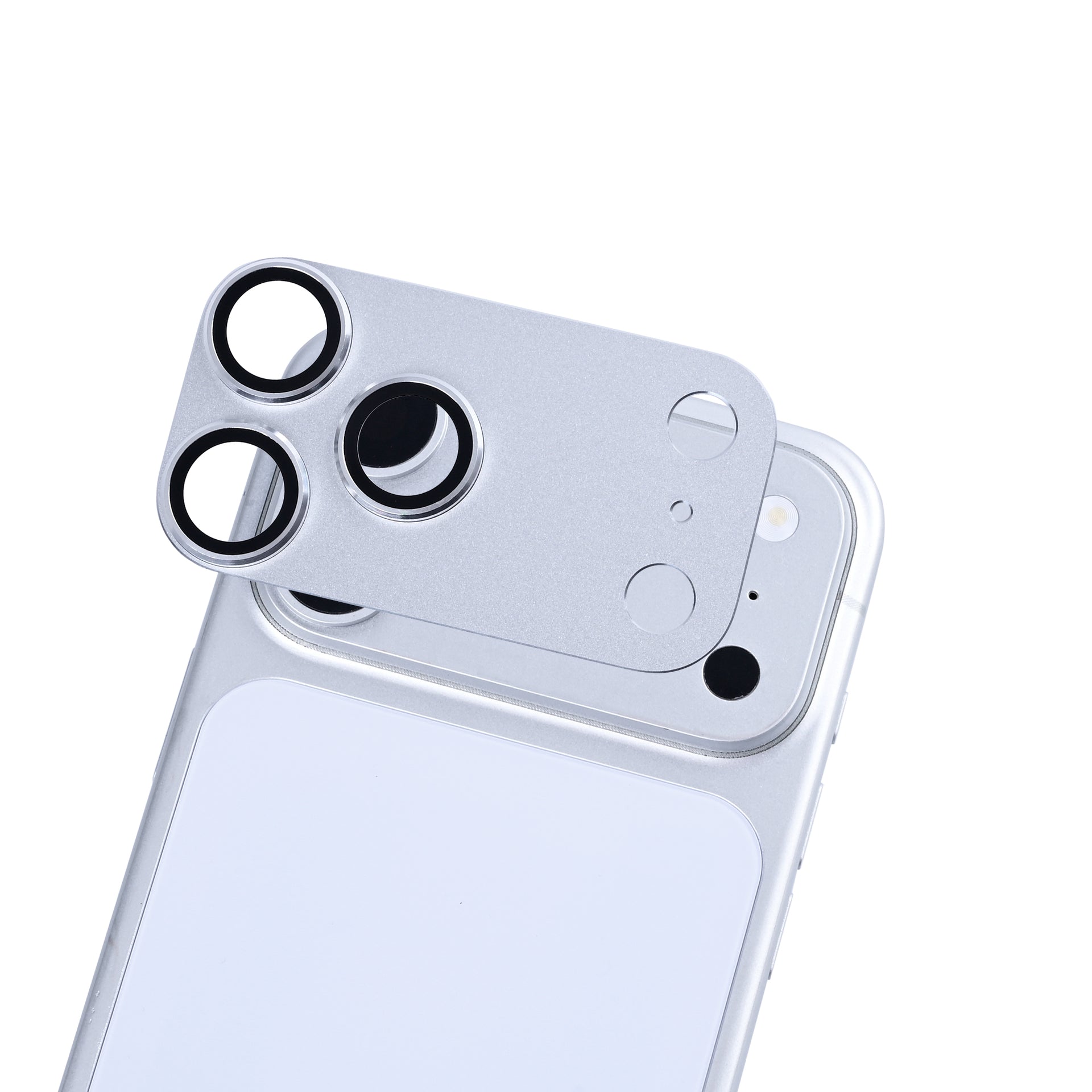 Rixus Ultra Clear Camera Protection For Apple iPhone 17 Pro Silver