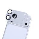 Rixus Ultra Clear Camera Protection For Apple iPhone 17 Pro Silver
