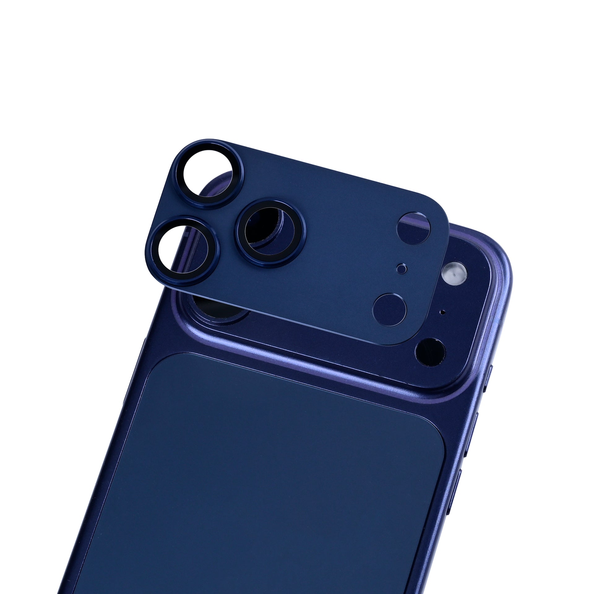 Rixus Ultra Clear Camera Protection For Apple iPhone 17 Pro Max Deep Blue
