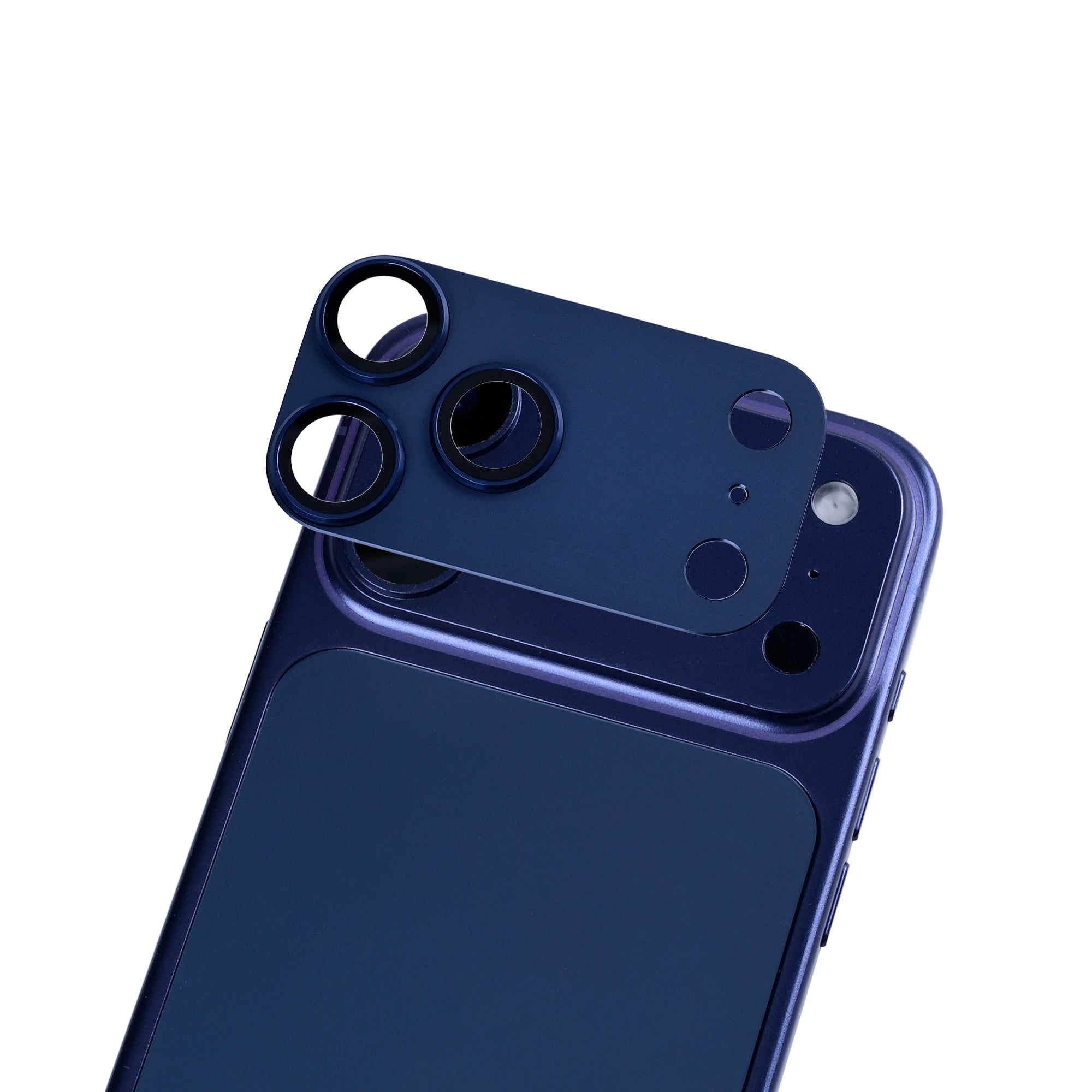 Rixus Ultra Clear Camera Protection For Apple iPhone 17 Pro Max Deep Blue