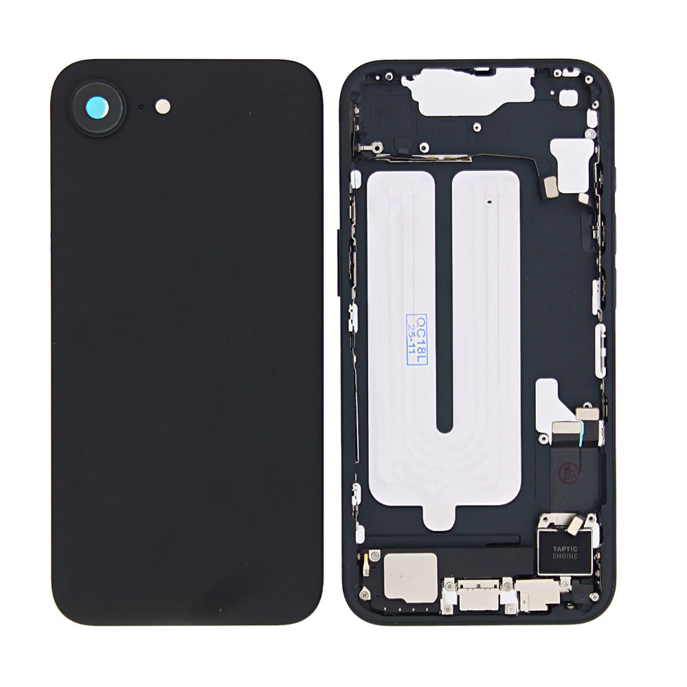 For Apple iPhone 16e Housing With Small Parts Black OEM