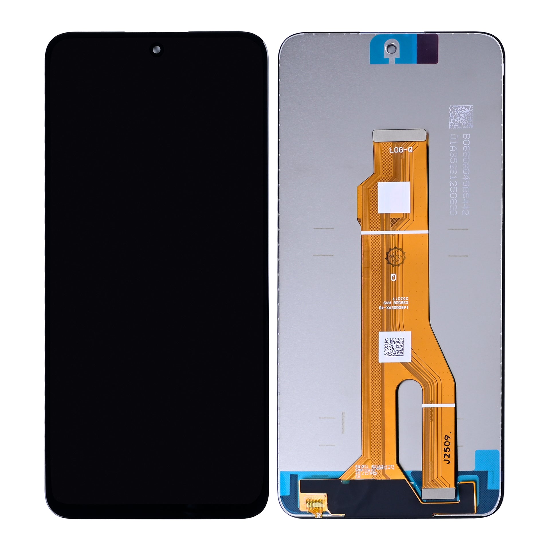 Honor 400 Smart 5G, Honor X7d Display And Digitizer Without Frame Black OEM