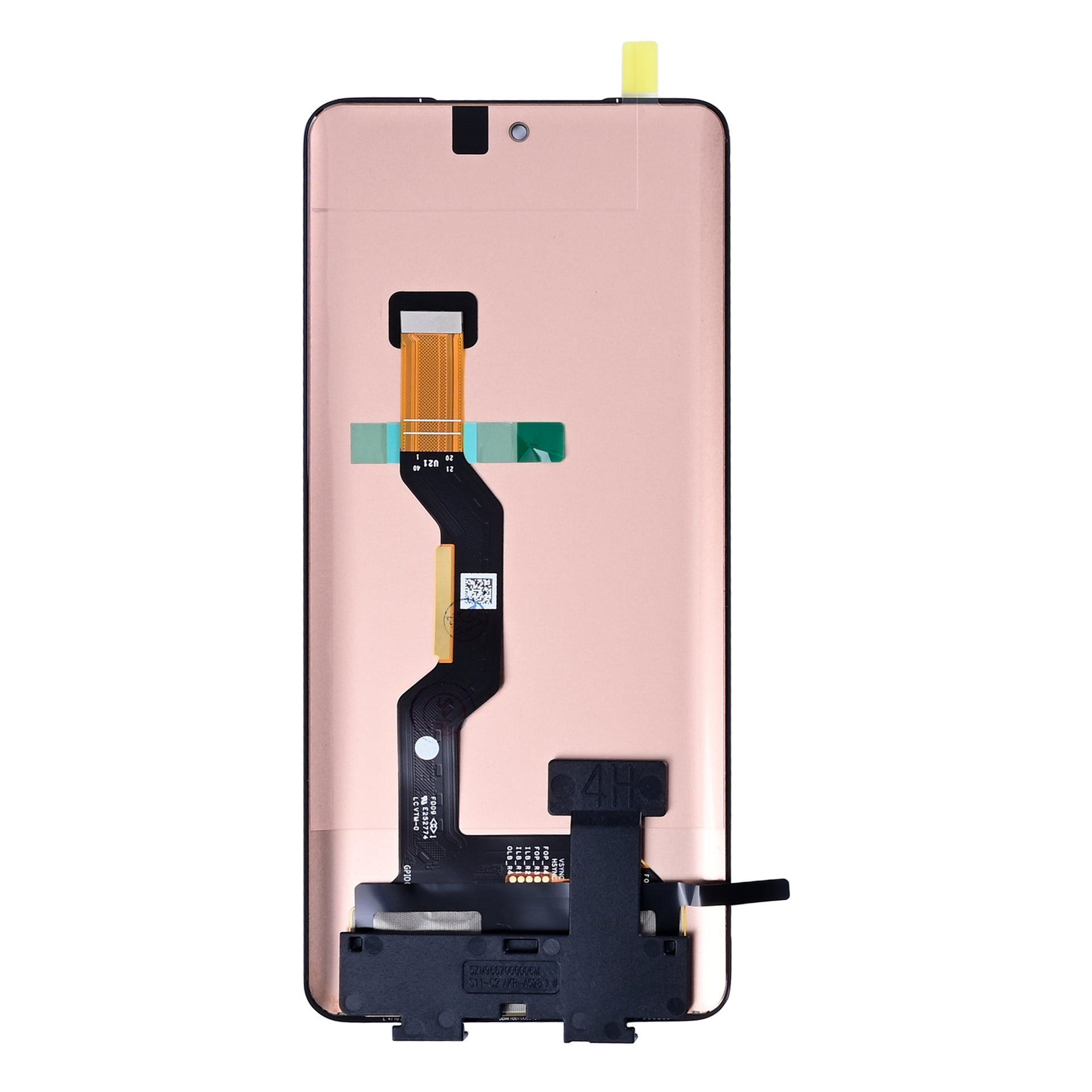 Motorola Edge 60, Edge 60s, 60 Fusion Display And Digitizer Without Frame Black OEM