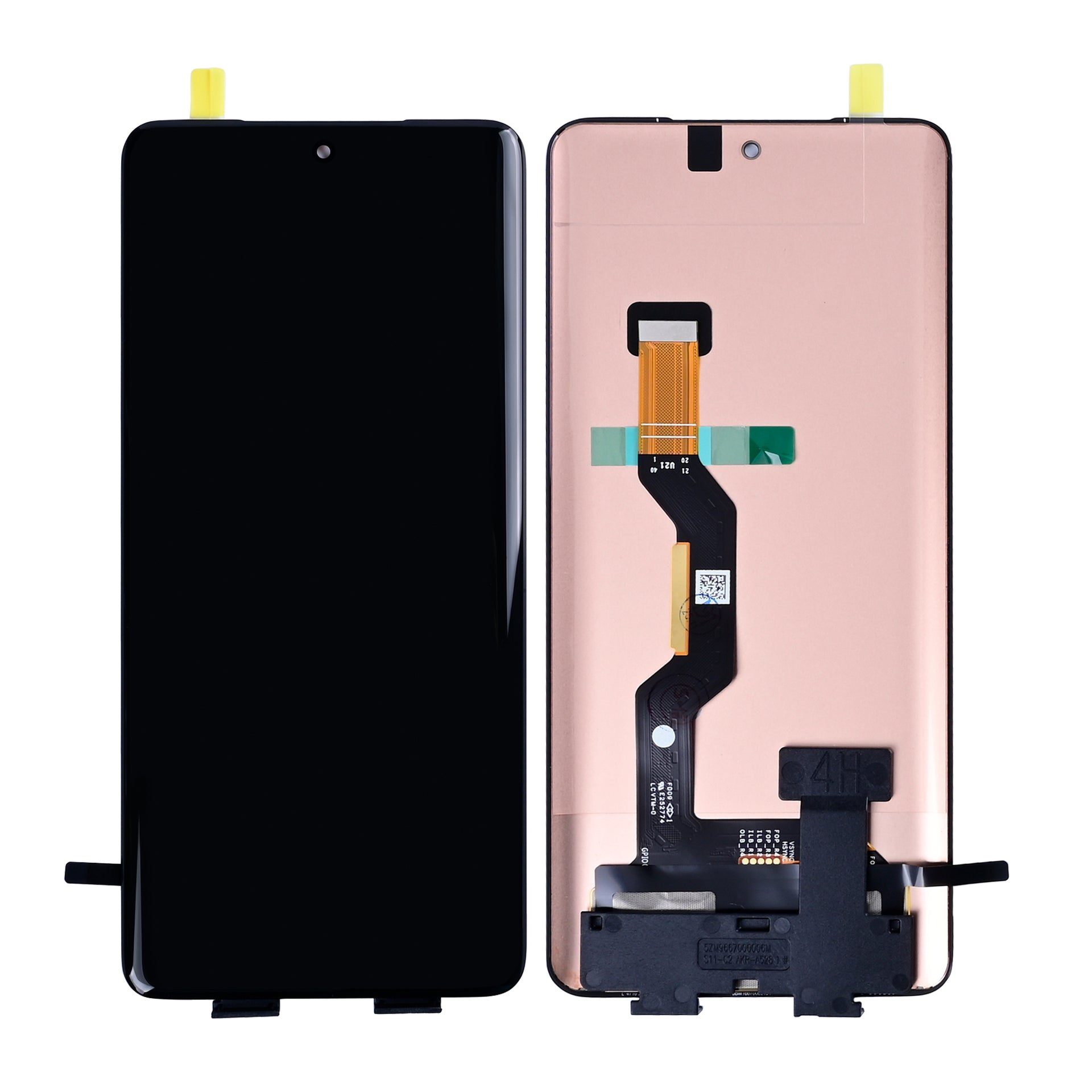 Motorola Edge 60, Edge 60s, 60 Fusion Display And Digitizer Without Frame Black OEM