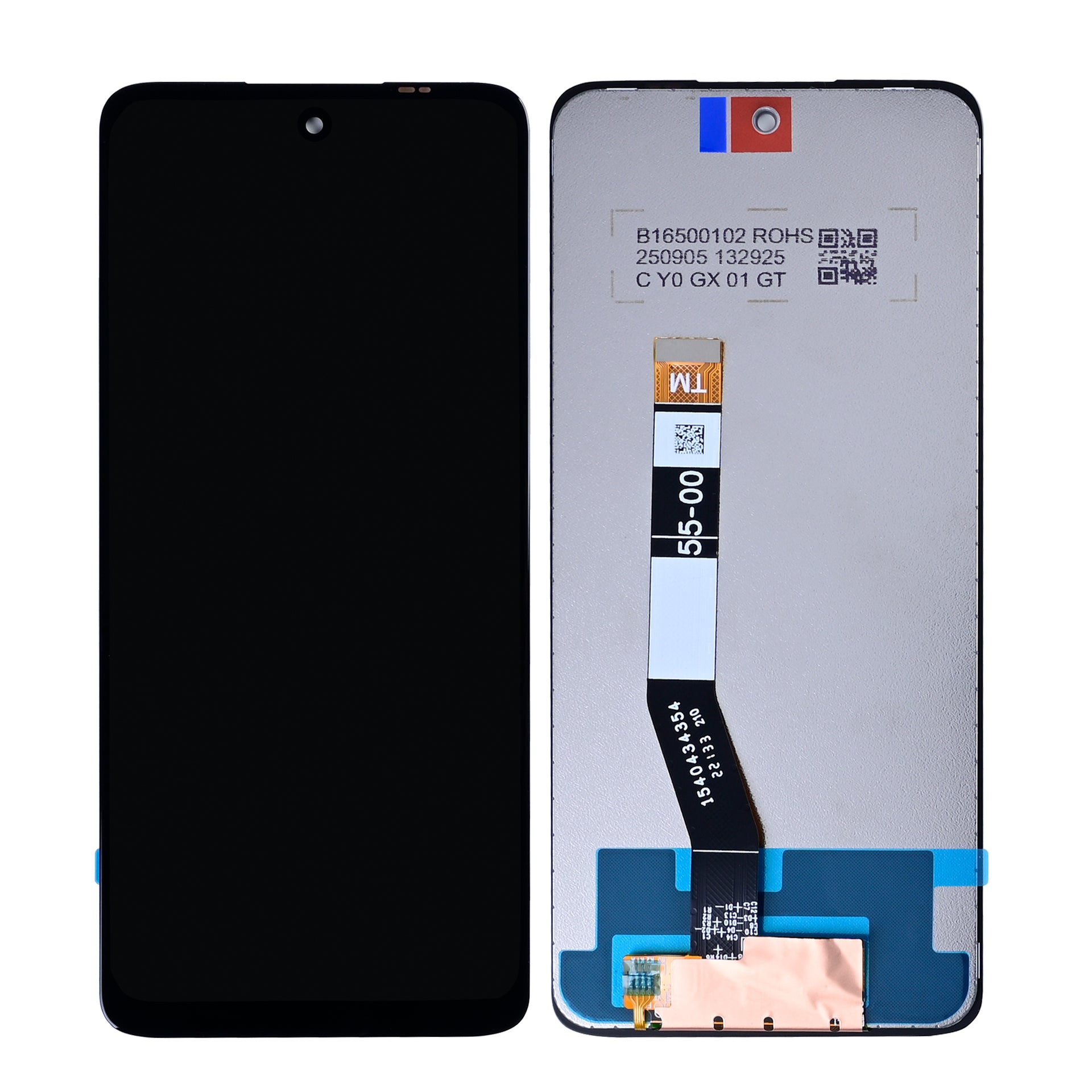 Motorola Moto G62 5G Display and Digitizer Without Frame Black OEM