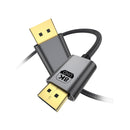 Rixus RXDP12 Display Port Cable 8K 2m Space Grey
