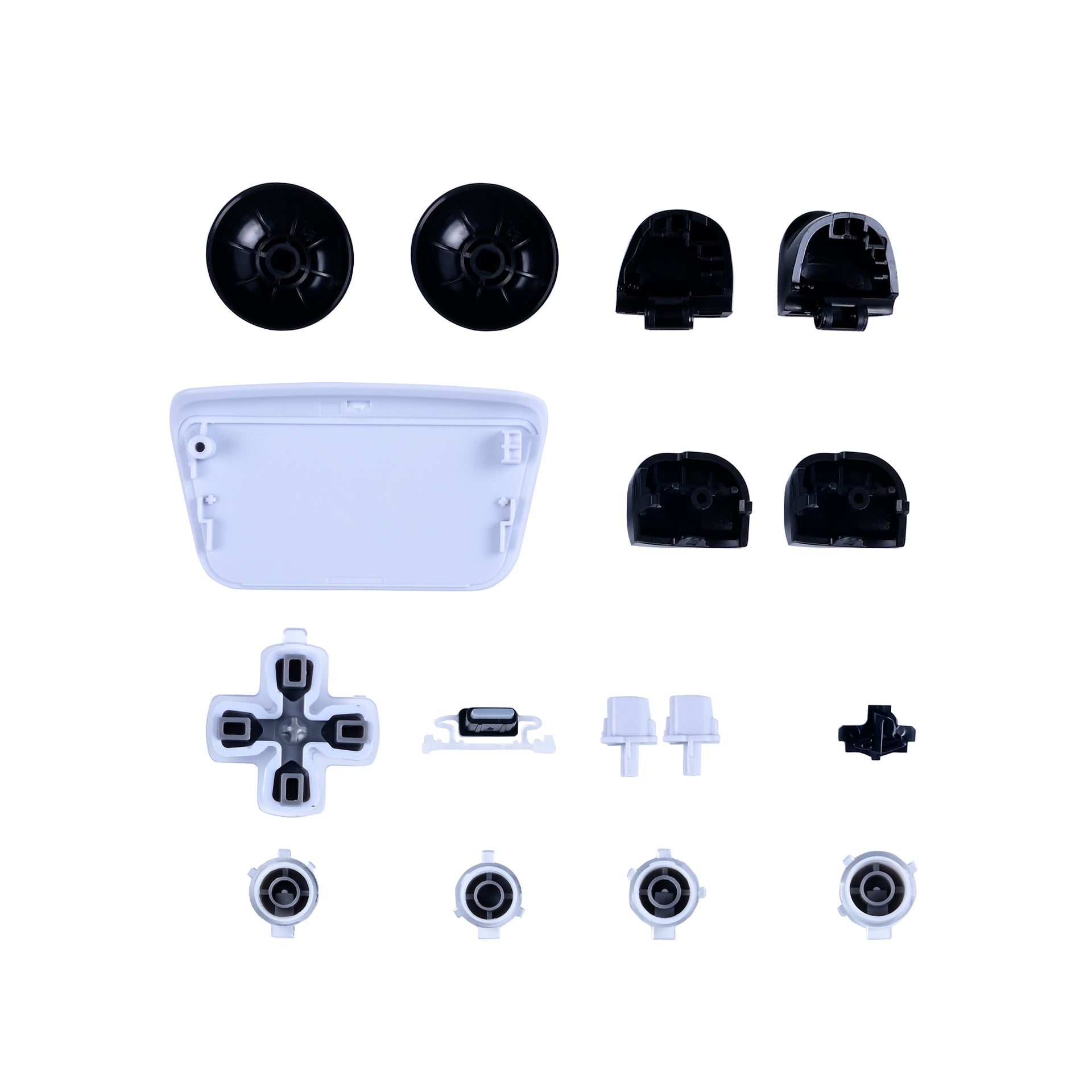 For Sony PlayStation 5 Controller Button Sets White OEM (16pcs)
