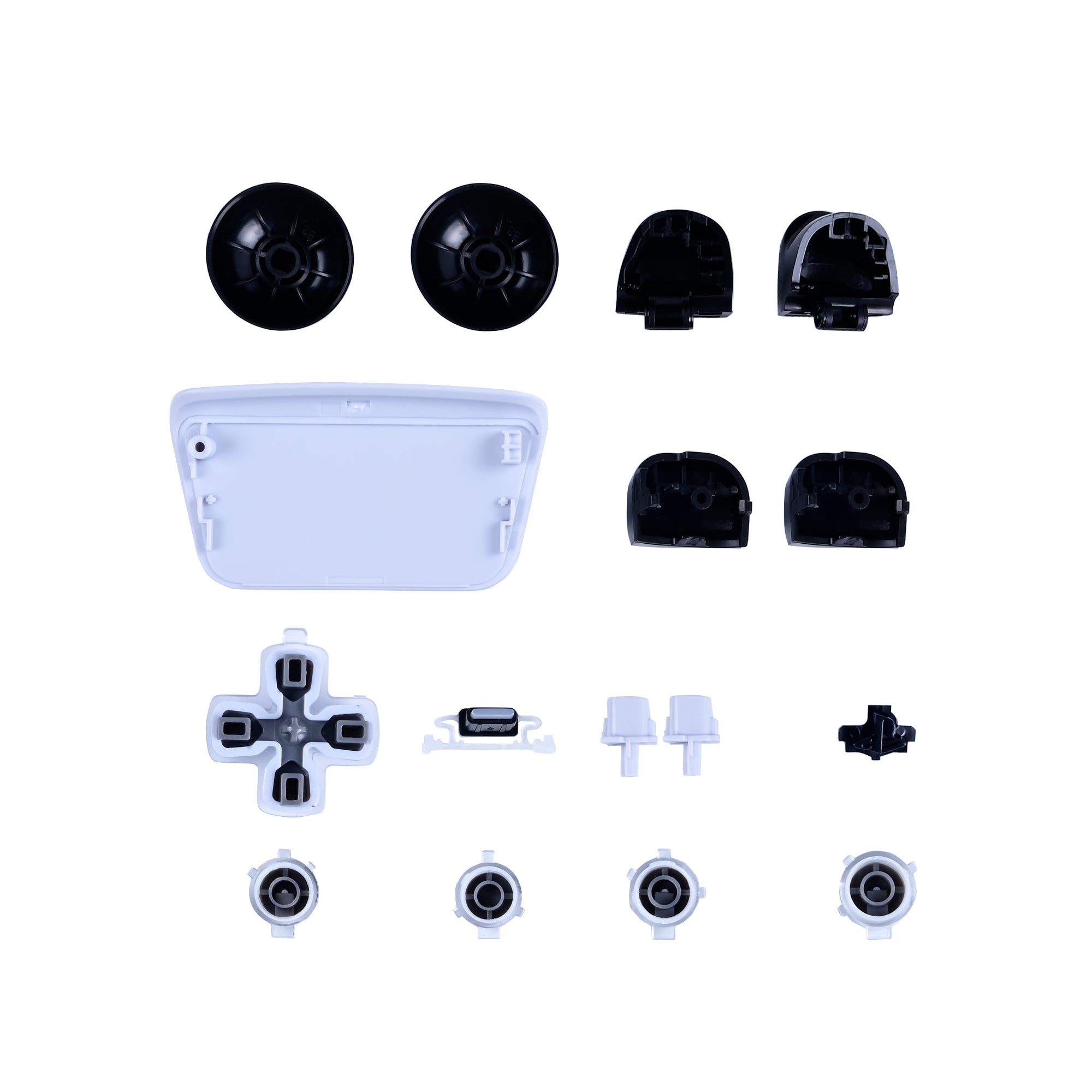 For Sony PlayStation 5 Controller Button Sets White OEM (16pcs)