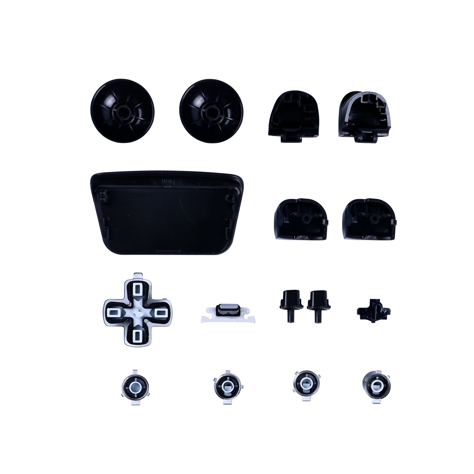 For Sony PlayStation 5 Controller Button Sets Black OEM (16pcs)