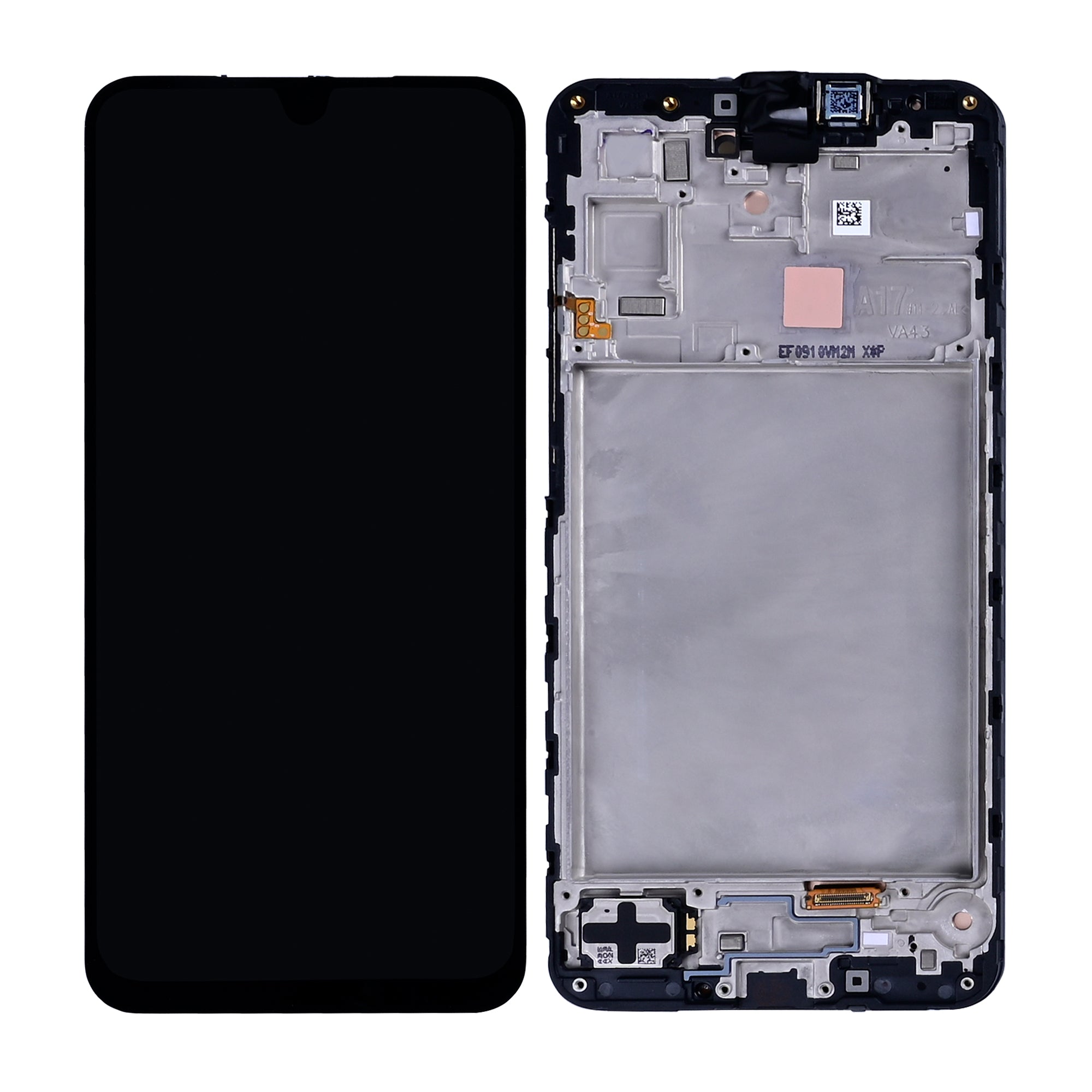 Samsung Galaxy A17 4G A175F Display And Digitizer With Frame Black Service Pack