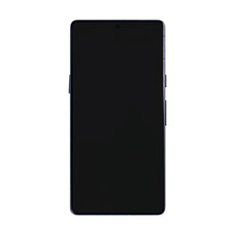 Google Pixel 7a Display And Digitizer With Frame Black Soft-OLED