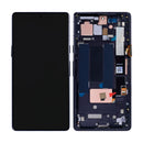 Google Pixel 7a Display And Digitizer With Frame Black Soft-OLED
