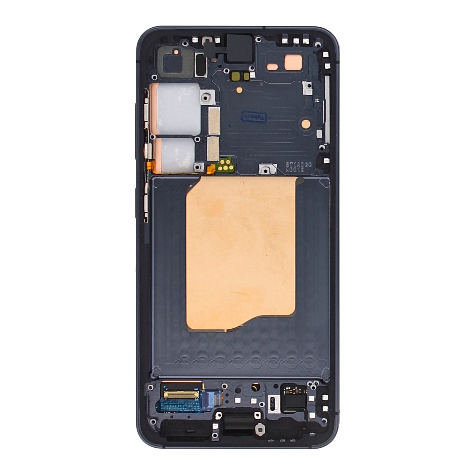 Samsung Galaxy S25 S931B Display And Digitizer With Frame Blue Black Pre-Assembled