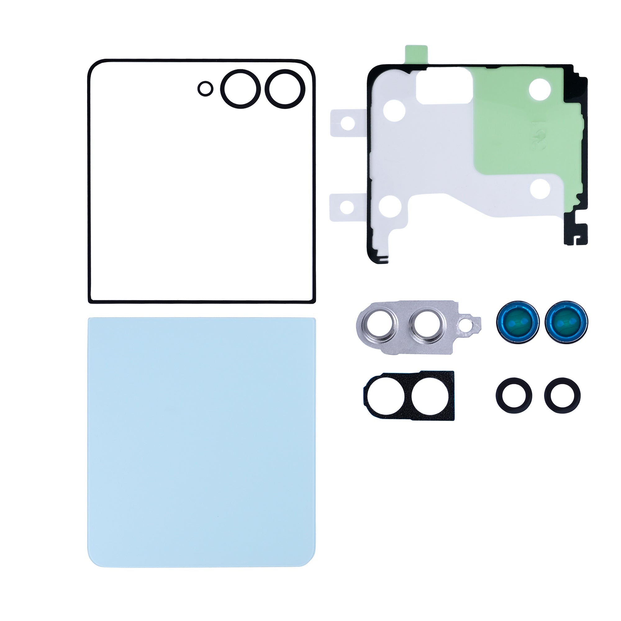 Samsung Galaxy Z Flip7 F766B Back Cover Set With Lens Mint OEM