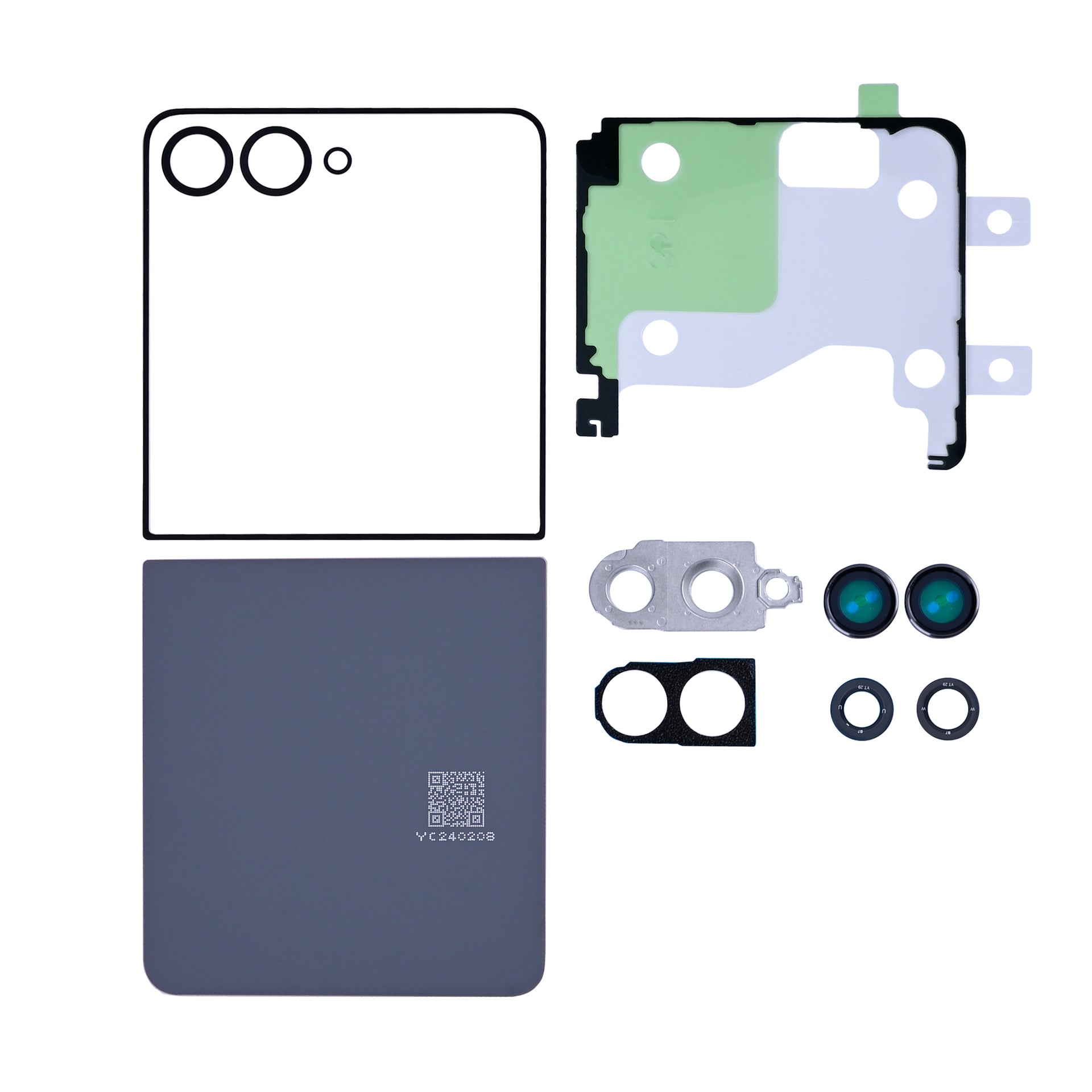 Samsung Galaxy Z Flip7 F766B Back Cover Set With Lens Mint OEM