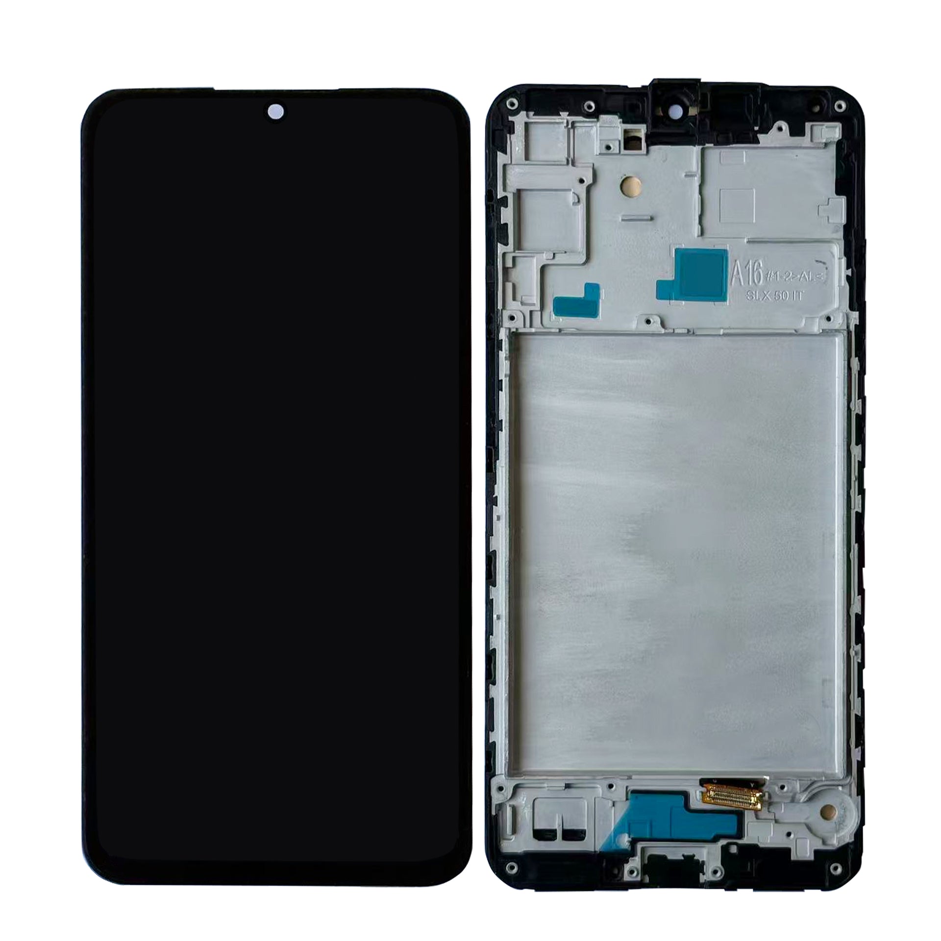 Samsung Galaxy A16 5G (EU) A166B Display And Digitizer With Frame Black Soft-OLED