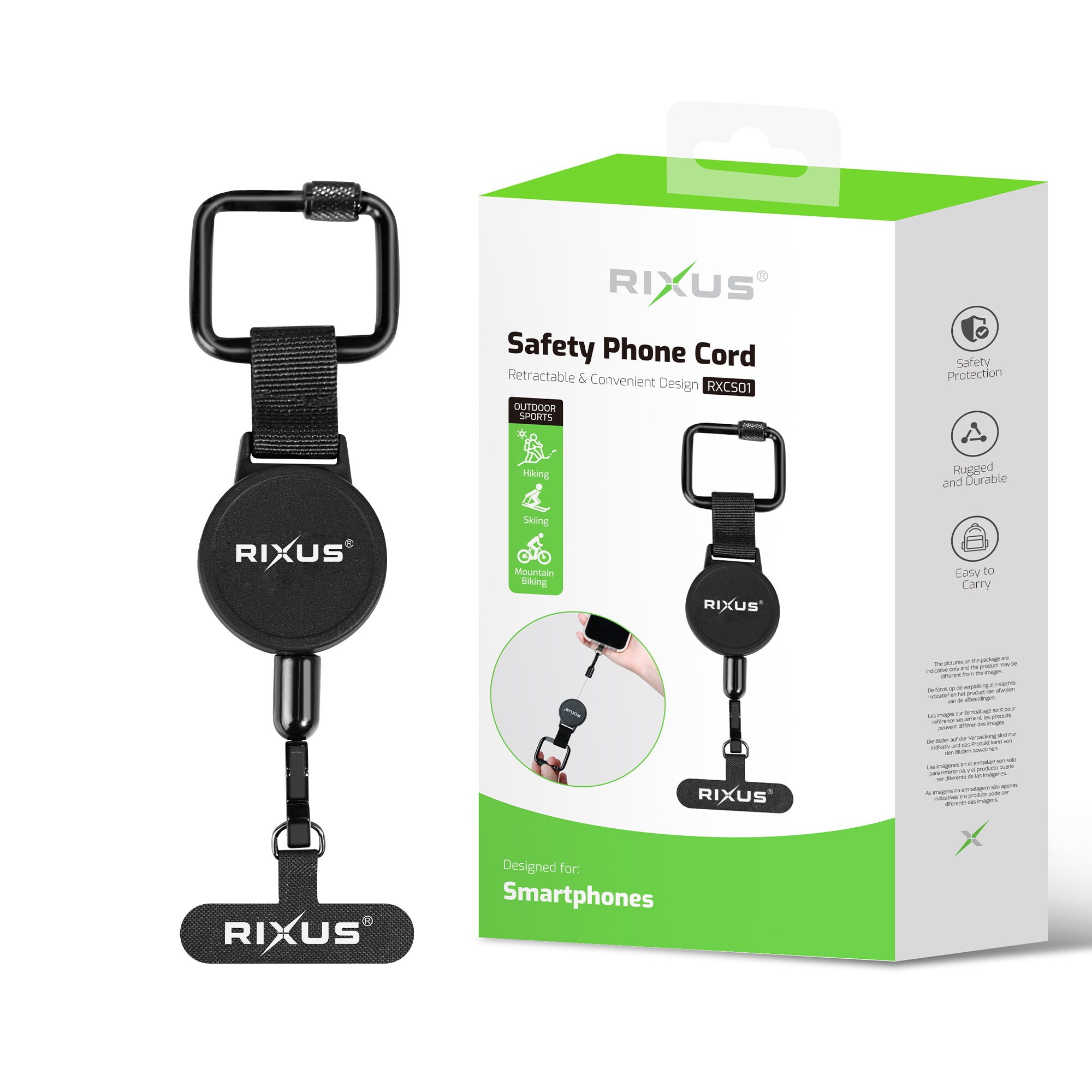 Rixus RXCS01 Safety Phone Cord