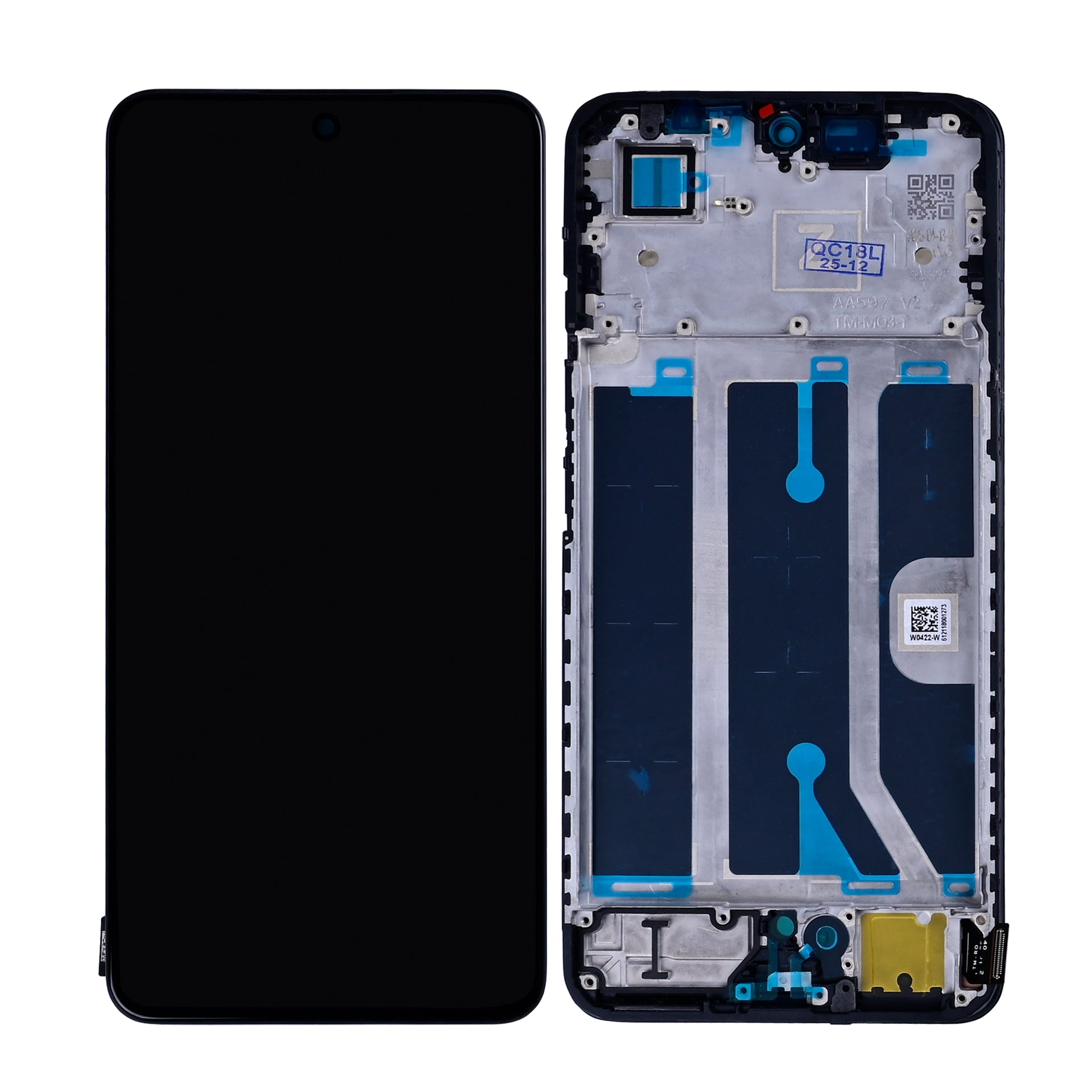 OnePlus Nord CE5 Display And Digitizer With Frame Black OEM