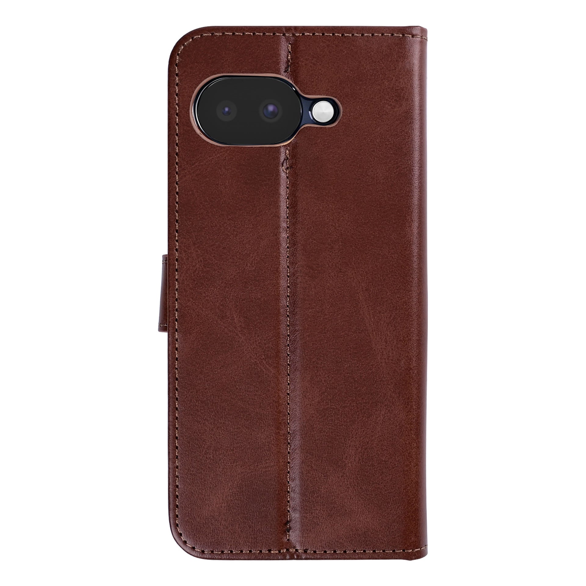 Rixus Bookcase For Google Pixel 10a Brown
