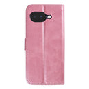 Rixus Bookcase For Google Pixel 10a Pink