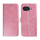 Rixus Bookcase For Google Pixel 10a Pink