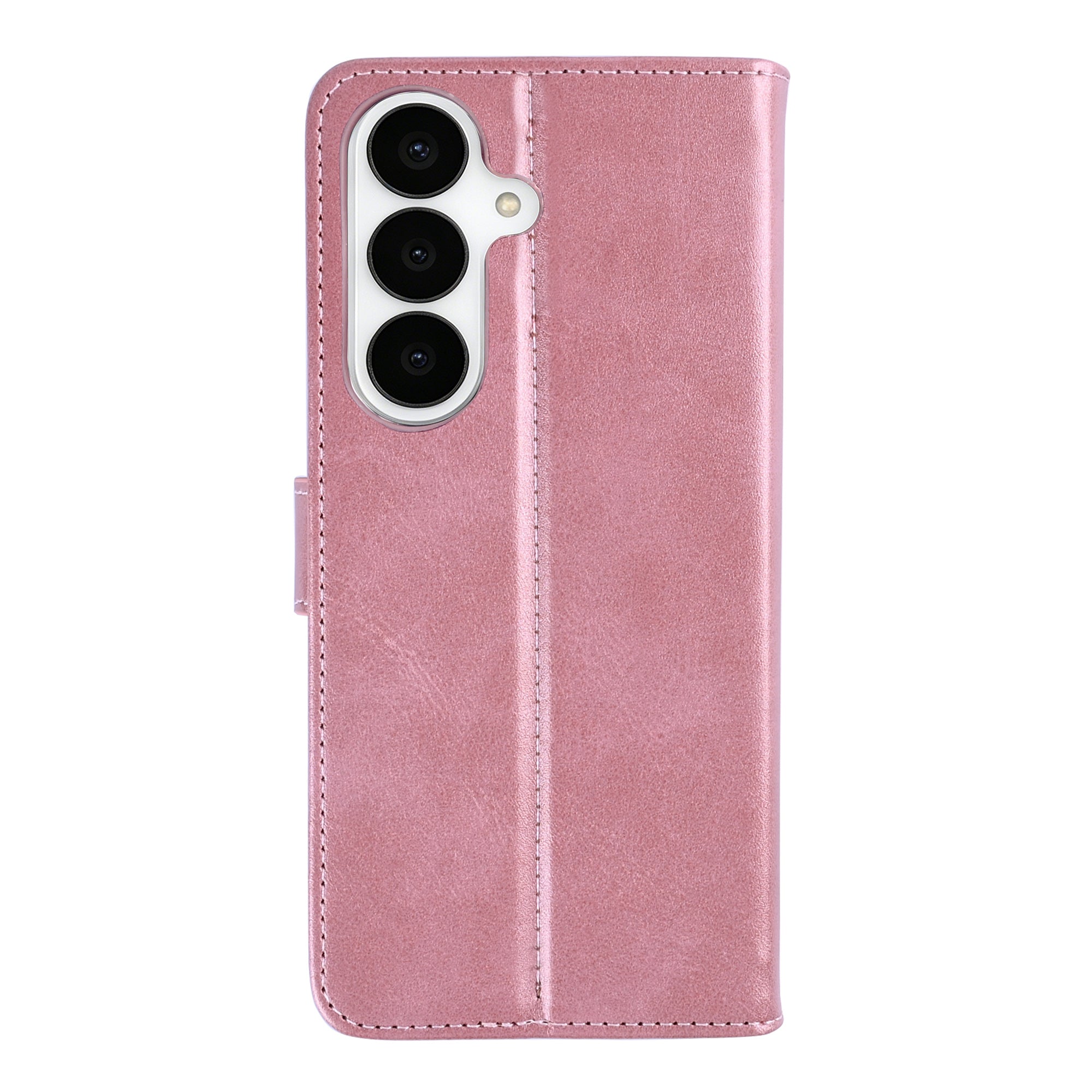 Rixus Bookcase For Samsung Galaxy S26 Plus Pink